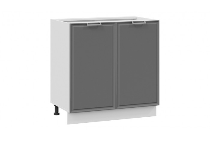 Кухонный гарнитур «Белладжио» длиной 200 см Белый, Софт графит