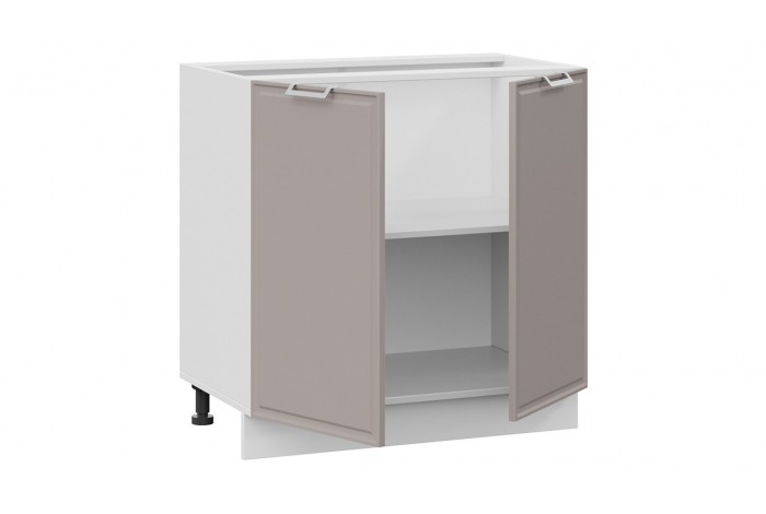 Кухонный гарнитур «Белладжио» длиной 200 см Белый, Софт капучино