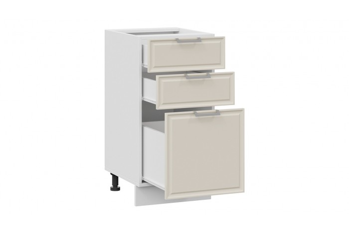 Кухонный гарнитур «Белладжио» длиной 200 см Белый, Софт панакота