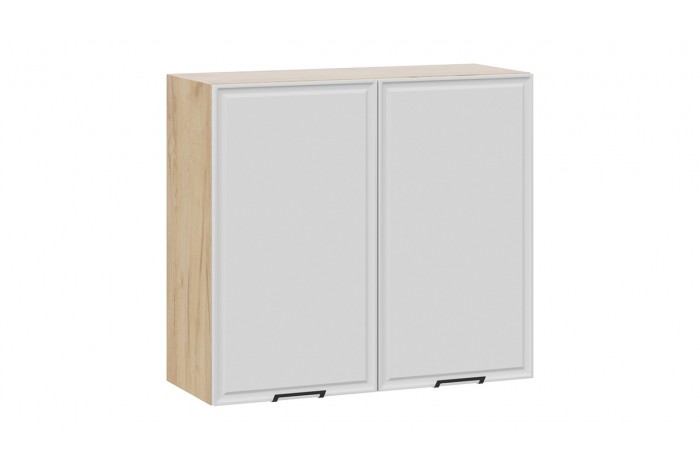 Кухонный гарнитур «Белладжио» длиной 200 см Дуб Крафт золотой, Фон белый