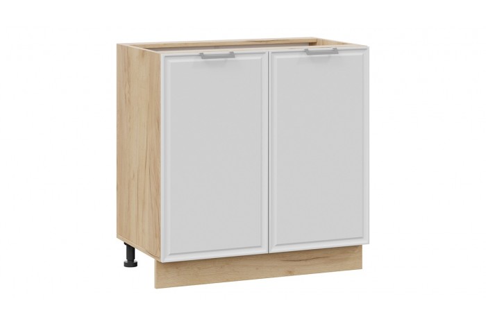 Кухонный гарнитур «Белладжио» длиной 200 см Дуб Крафт золотой, Фон белый