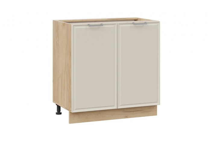 Кухонный гарнитур «Белладжио» длиной 200 см Дуб Крафт золотой, Софт панакота