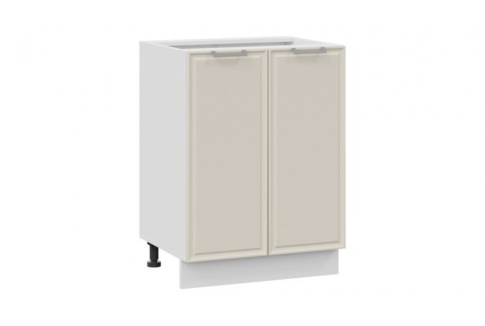 Кухонный гарнитур «Белладжио» длиной 200 см со шкафом НБ Белый, Софт панакота