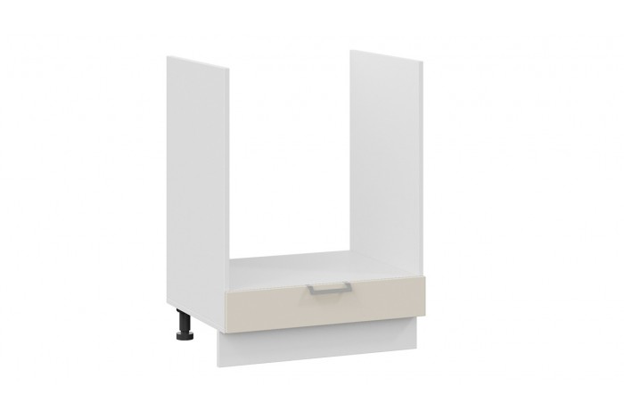 Кухонный гарнитур «Белладжио» длиной 200 см со шкафом НБ Белый, Софт панакота