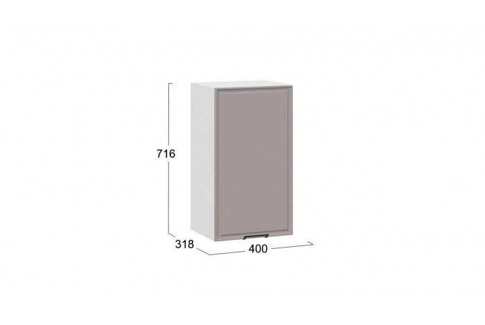 Кухонный гарнитур «Белладжио» длиной 220 (160) см Белый, Софт капучино