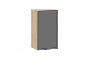 Кухонный гарнитур Белладжио длиной 220 (160) см Дуб Крафт золотой, Софт графит