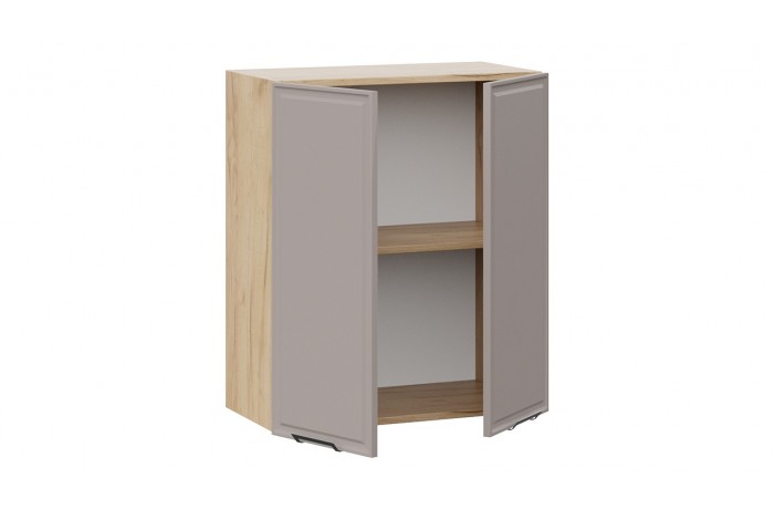 Кухонный гарнитур «Белладжио» длиной 240 (180) см Дуб Крафт золотой, Софт капучино