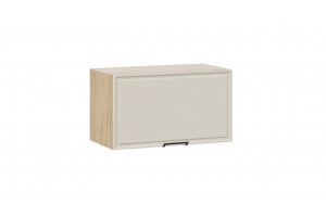 Кухонный гарнитур Белладжио длиной 240 (180) см Дуб Крафт золотой, Софт панакота