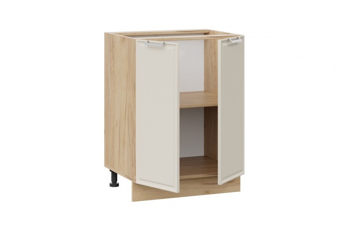 Кухонный гарнитур «Белладжио» длиной 240 (180) см Дуб Крафт золотой, Софт панакота