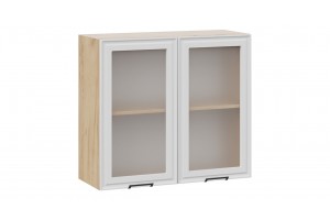 Кухонный гарнитур Белладжио №3 350 см Дуб Крафт золотой, Фон белый, Софт графит