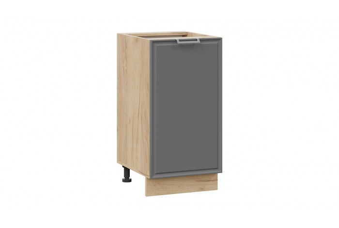 Кухонный гарнитур «Белладжио» №3 350 см Дуб Крафт золотой, Фон белый, Софт графит