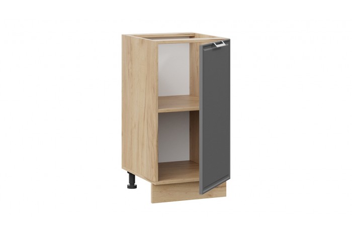 Кухонный гарнитур «Белладжио» №3 350 см Дуб Крафт золотой, Фон белый, Софт графит