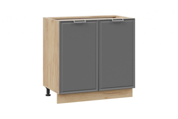 Кухонный гарнитур «Белладжио» №3 350 см Дуб Крафт золотой, Фон белый, Софт графит