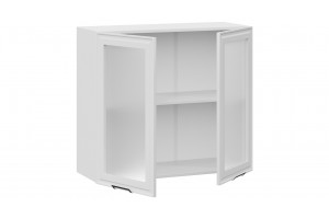 Кухонный гарнитур Белладжио №4 Белый, Фон белый, Софт графит