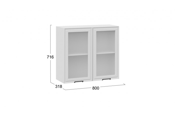 Кухонный гарнитур «Белладжио» №6 Белый, Фон белый