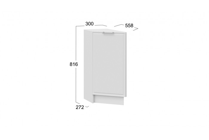 Кухонный гарнитур «Белладжио» №6 Белый, Фон белый