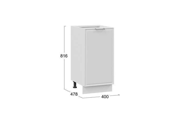 Кухонный гарнитур «Белладжио» №6 Белый, Фон белый