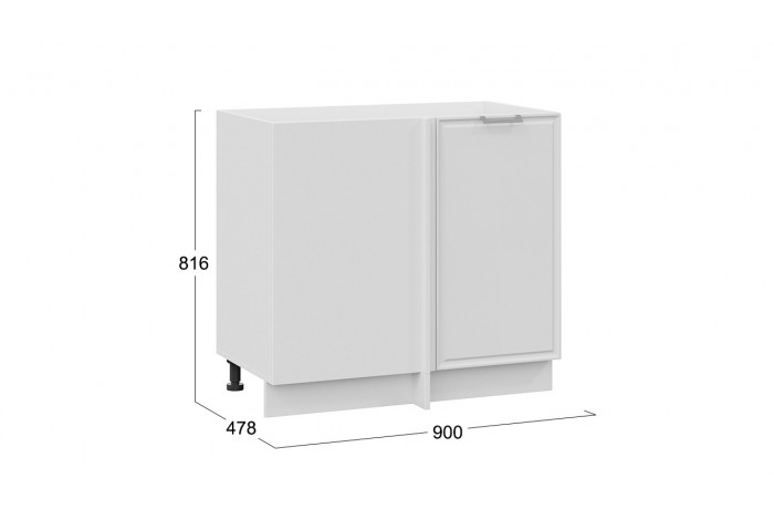 Кухонный гарнитур «Белладжио» №6 Белый, Фон белый