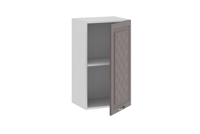 Кухонный гарнитур «Бьянка» длиной 100 см Белый, Дуб серый