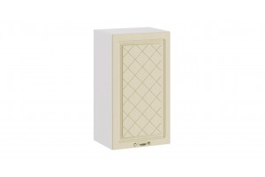 Кухонный гарнитур Бьянка длиной 100 см Белый, Дуб ваниль