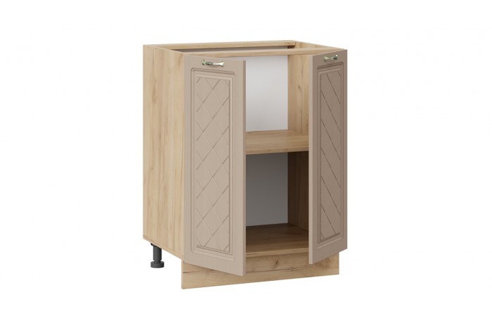 Кухонный гарнитур «Бьянка» длиной 100 см Дуб Крафт золотой, Дуб кофе