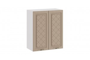 Кухонный гарнитур Бьянка длиной 120 см Белый, Дуб кофе