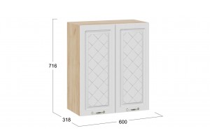 Кухонный гарнитур Бьянка длиной 120 см Дуб Крафт золотой, Дуб белый