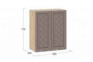 Кухонный гарнитур Бьянка длиной 120 см Дуб Крафт золотой, Дуб серый