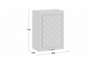 Кухонный гарнитур Бьянка длиной 150 см Белый, Дуб белый