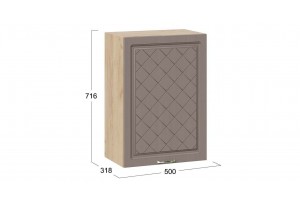 Кухонный гарнитур Бьянка длиной 150 см Дуб Крафт золотой, Дуб серый