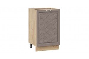 Кухонный гарнитур Бьянка длиной 150 см Дуб Крафт золотой, Дуб белый, Дуб серый