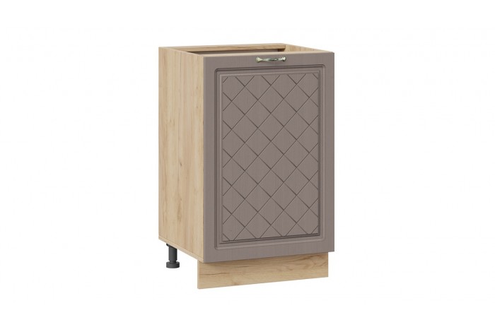 Кухонный гарнитур «Бьянка» длиной 150 см Дуб Крафт золотой, Дуб белый, Дуб серый