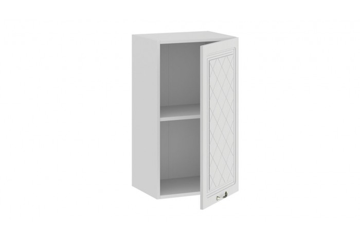 Кухонный гарнитур «Бьянка» длиной 220 (160) см Белый, Дуб белый, Дуб серый