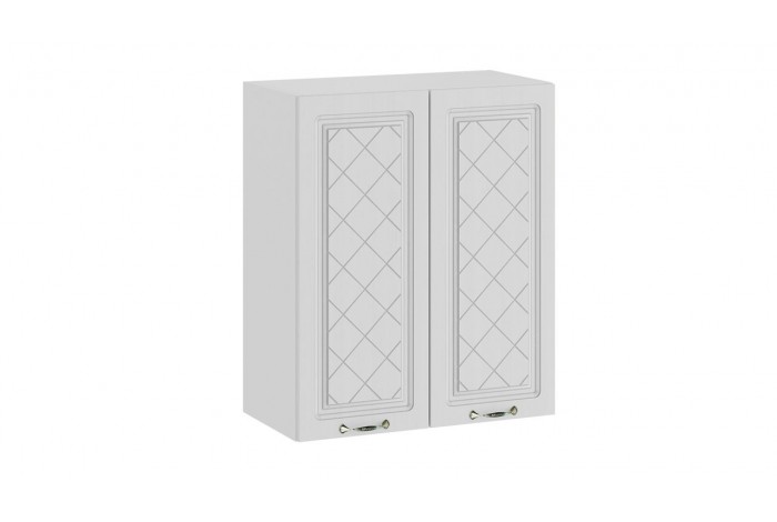 Кухонный гарнитур «Бьянка» длиной 220 (160) см Белый, Дуб белый, Дуб серый