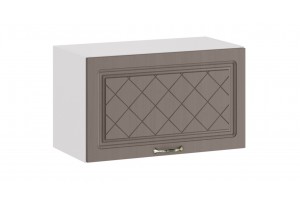 Кухонный гарнитур Бьянка длиной 220 (160) см Белый, Дуб серый