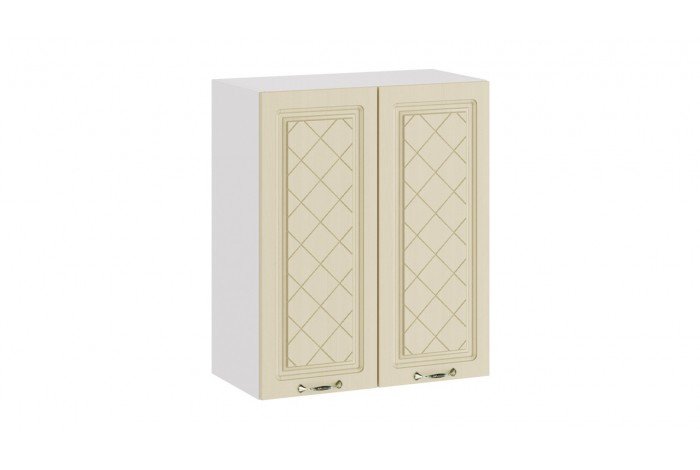 Кухонный гарнитур «Бьянка» длиной 220 (160) см Белый, Дуб ваниль, Дуб кофе