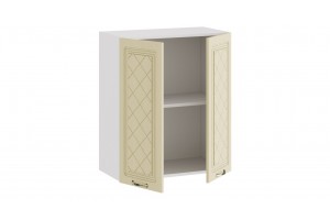 Кухонный гарнитур Бьянка длиной 220 (160) см Белый, Дуб ваниль