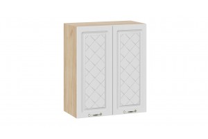 Кухонный гарнитур Бьянка длиной 220 (160) см Дуб Крафт золотой, Дуб белый