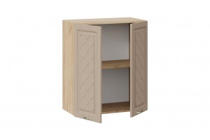 Кухонный гарнитур Бьянка длиной 220 (160) см Дуб Крафт золотой, Дуб кофе