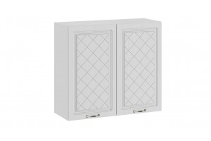 Кухонный гарнитур Бьянка длиной 200 см Белый, Дуб белый