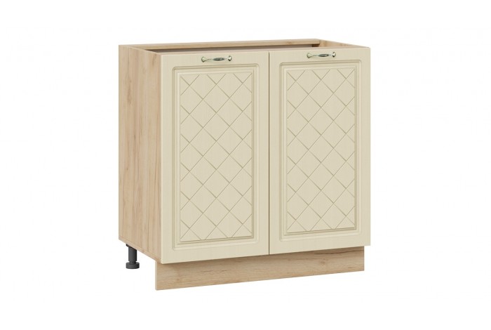 Кухонный гарнитур «Бьянка» длиной 180 см Дуб Крафт золотой, Дуб ваниль