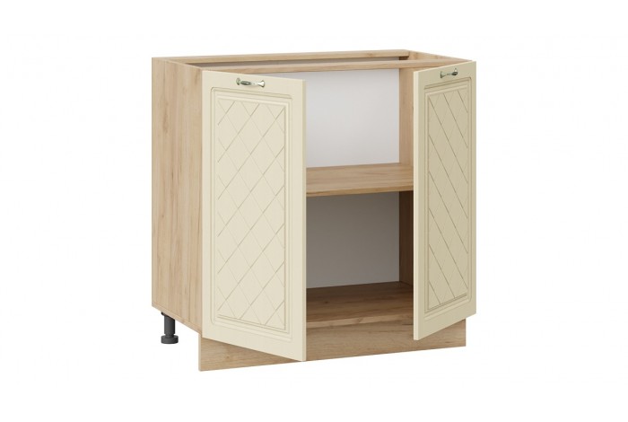 Кухонный гарнитур «Бьянка» длиной 180 см Дуб Крафт золотой, Дуб ваниль