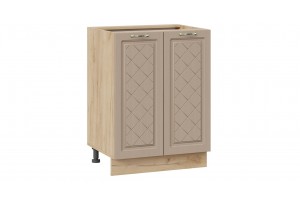 Кухонный гарнитур Бьянка длиной 180 см со шкафом НБ Дуб Крафт золотой, Дуб ваниль, Дуб кофе