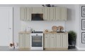 Кухонный гарнитур «Бьянка» длиной 240 (180) см Дуб Крафт золотой, Дуб ваниль