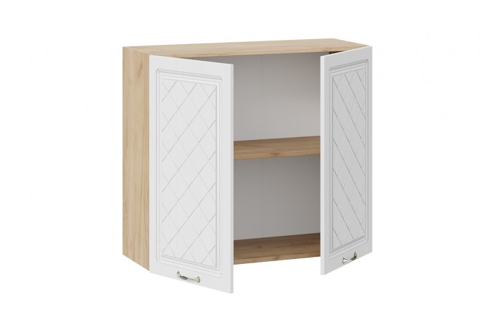 Кухонный гарнитур «Бьянка» №1 310 см Дуб Крафт золотой, Дуб белый, Дуб серый