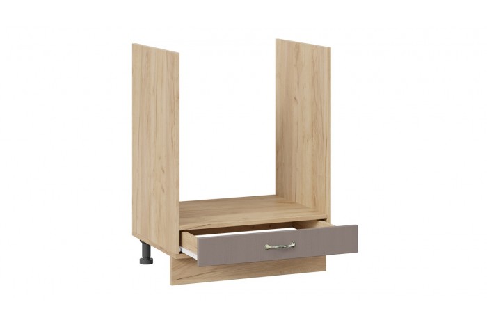 Кухонный гарнитур «Бьянка» №1 310 см Дуб Крафт золотой, Дуб белый, Дуб серый