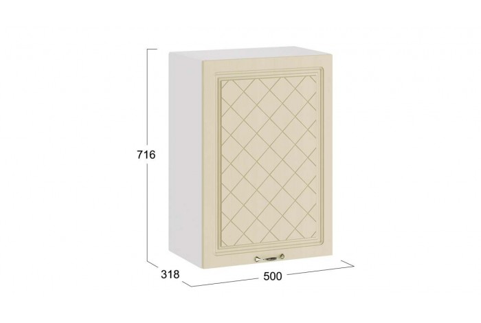 Кухонный гарнитур «Бьянка» №2 Белый, Дуб ваниль, Дуб кофе