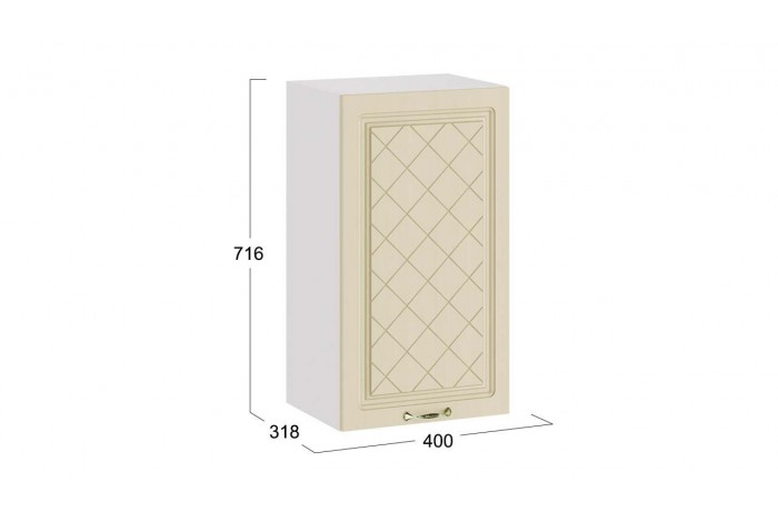 Кухонный гарнитур «Бьянка» №2 Белый, Дуб ваниль, Дуб кофе