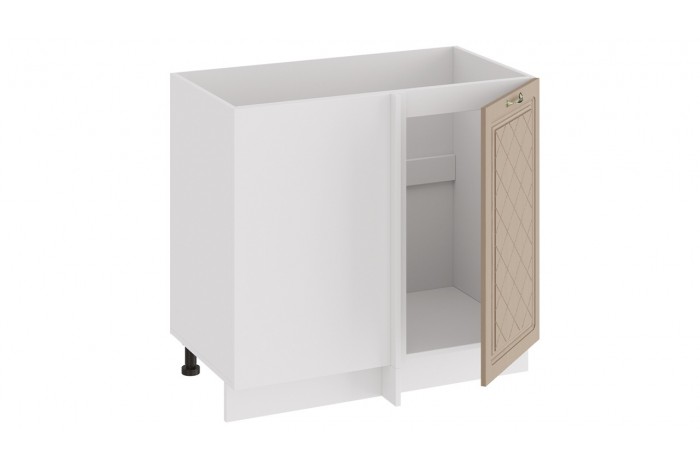 Кухонный гарнитур «Бьянка» №2 Белый, Дуб ваниль, Дуб кофе