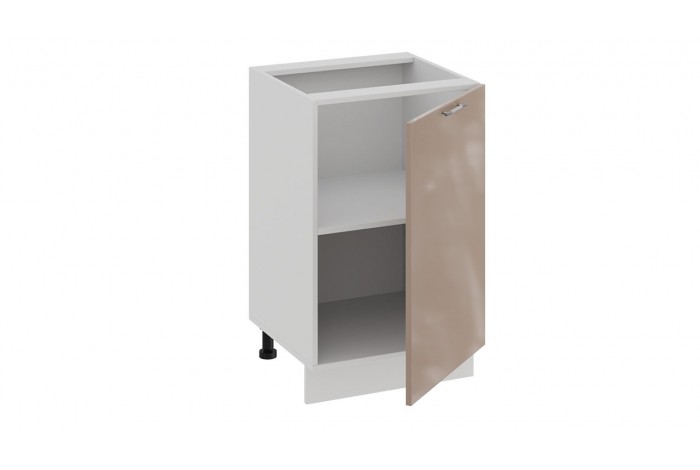 Кухонный гарнитур «Весна» длиной 150 см Белый, Белый глянец, Кофе с молоком